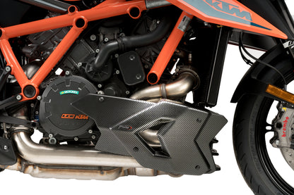 PUIG Bugspoiler | mit ABE | carbon-look | passend für KTM 1290 Super Duke R / RR / EVO & 1390 Super Duke R / EVO - Modelle (2020-2026)