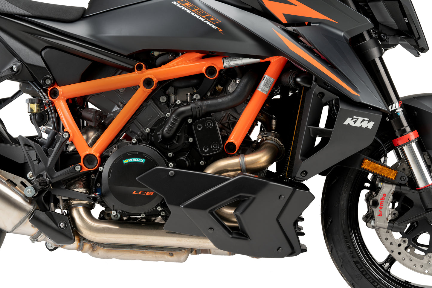 PUIG Bugspoiler | mit ABE | matt-schwarz | passend für KTM 1290 Super Duke R / RR / EVO & 1390 Super Duke R / EVO - Modelle (2020-2026)