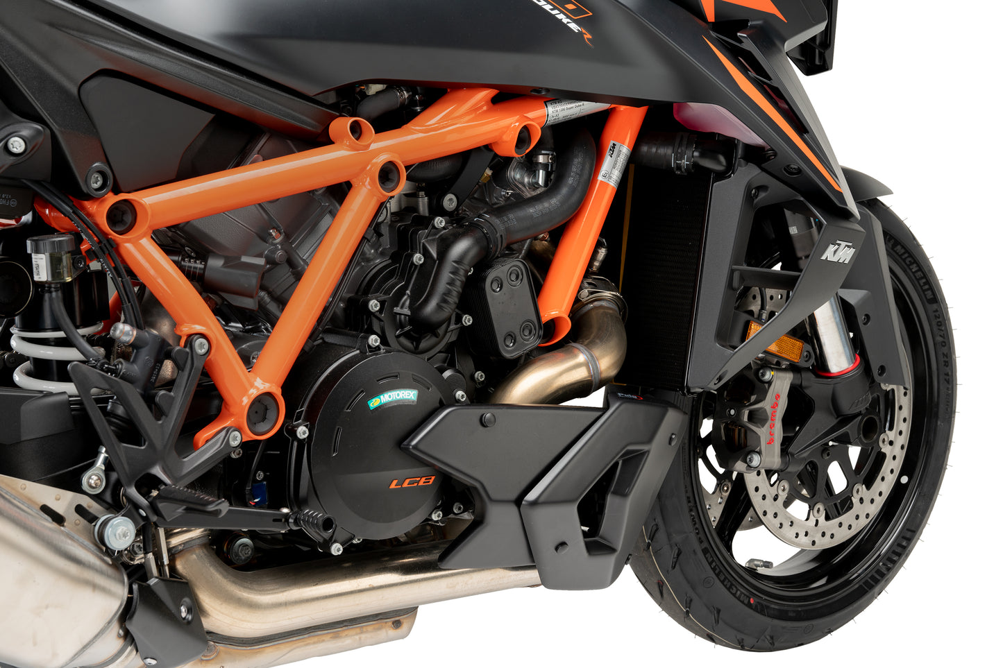 PUIG Bugspoiler | mit ABE | matt-schwarz | passend für KTM 1290 Super Duke R / RR / EVO & 1390 Super Duke R / EVO - Modelle (2020-2026)