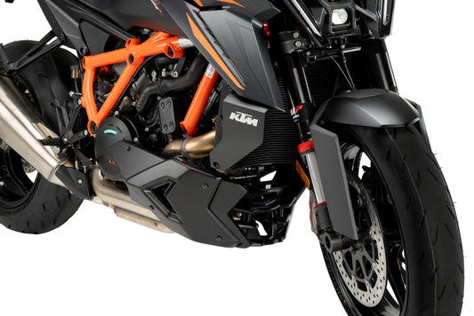 PUIG Bugspoiler | mit ABE | matt-schwarz | passend für KTM 1290 Super Duke R / RR / EVO & 1390 Super Duke R / EVO - Modelle (2020-2026)