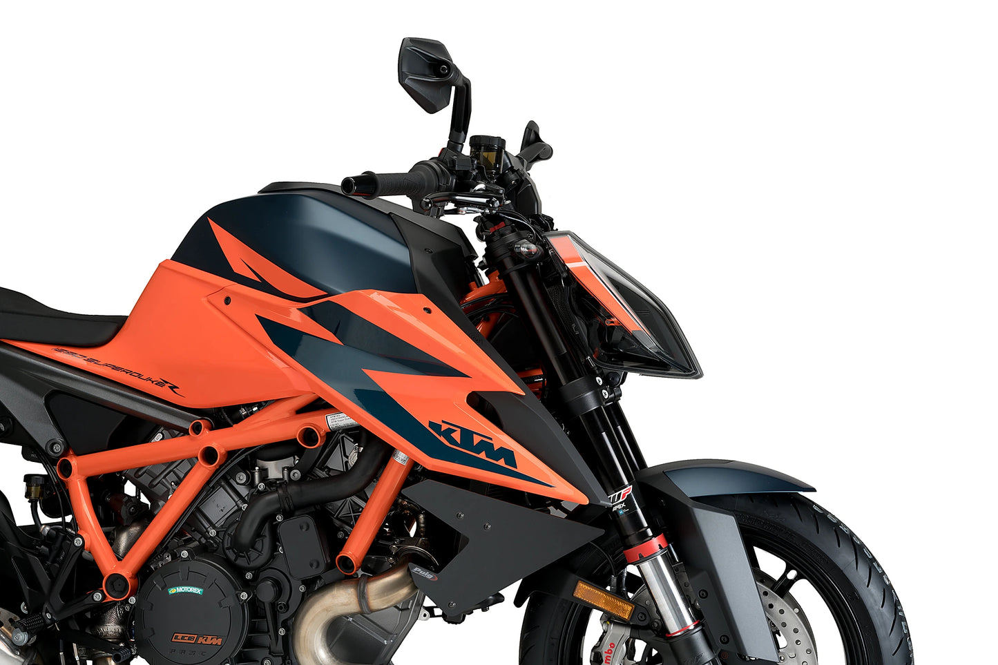 PUIG Downforce Naked Side Spoiler | mit ABE | schwarz | passend für KTM 1290 Super Duke R - Modelle (2020-2024)
