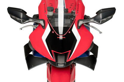 PUIG Frontspoiler GP | mit ABE | schwarz | passend für Honda CBR 1000 RR-R Fireblade / SP - Modelle (2020-2023)