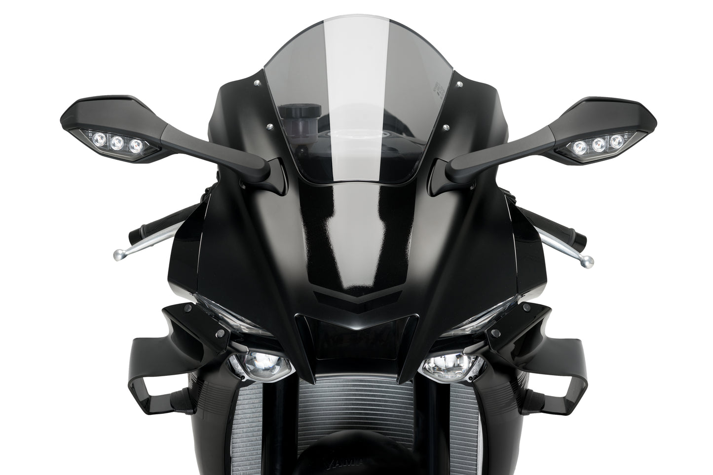 PUIG Frontspoiler GP | mit ABE | schwarz | passend für Yamaha YZF-R1 / M / Race - Modelle (2020-2024)
