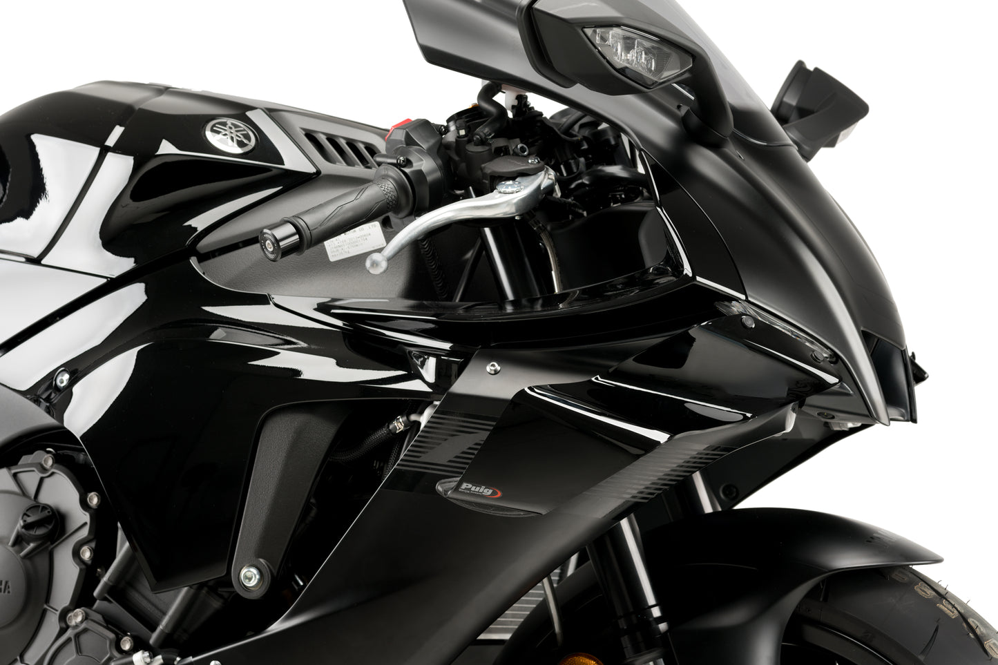 PUIG Frontspoiler GP | mit ABE | schwarz | passend für Yamaha YZF-R1 / M / Race - Modelle (2020-2024)