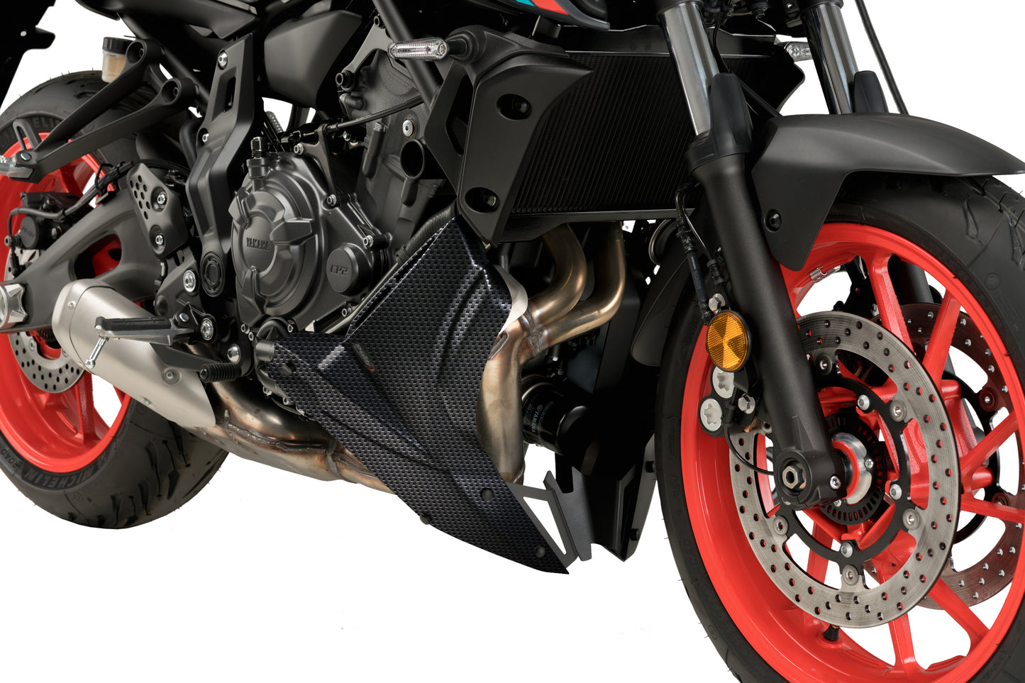 PUIG Bugspoiler | mit ABE | carbon-look | passend für Yamaha MT-07 / PURE - Modelle (2021-2024)
