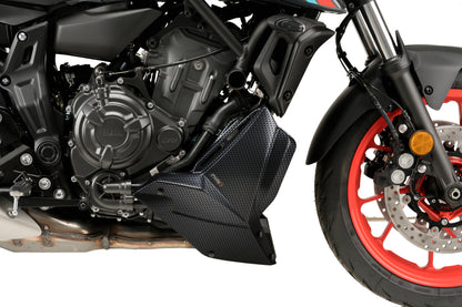 PUIG Bugspoiler | mit ABE | carbon-look | passend für Yamaha MT-07 / PURE - Modelle (2021-2024)
