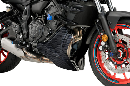 PUIG Bugspoiler | mit ABE | carbon-look | passend für Yamaha MT-07 / PURE - Modelle (2021-2024)
