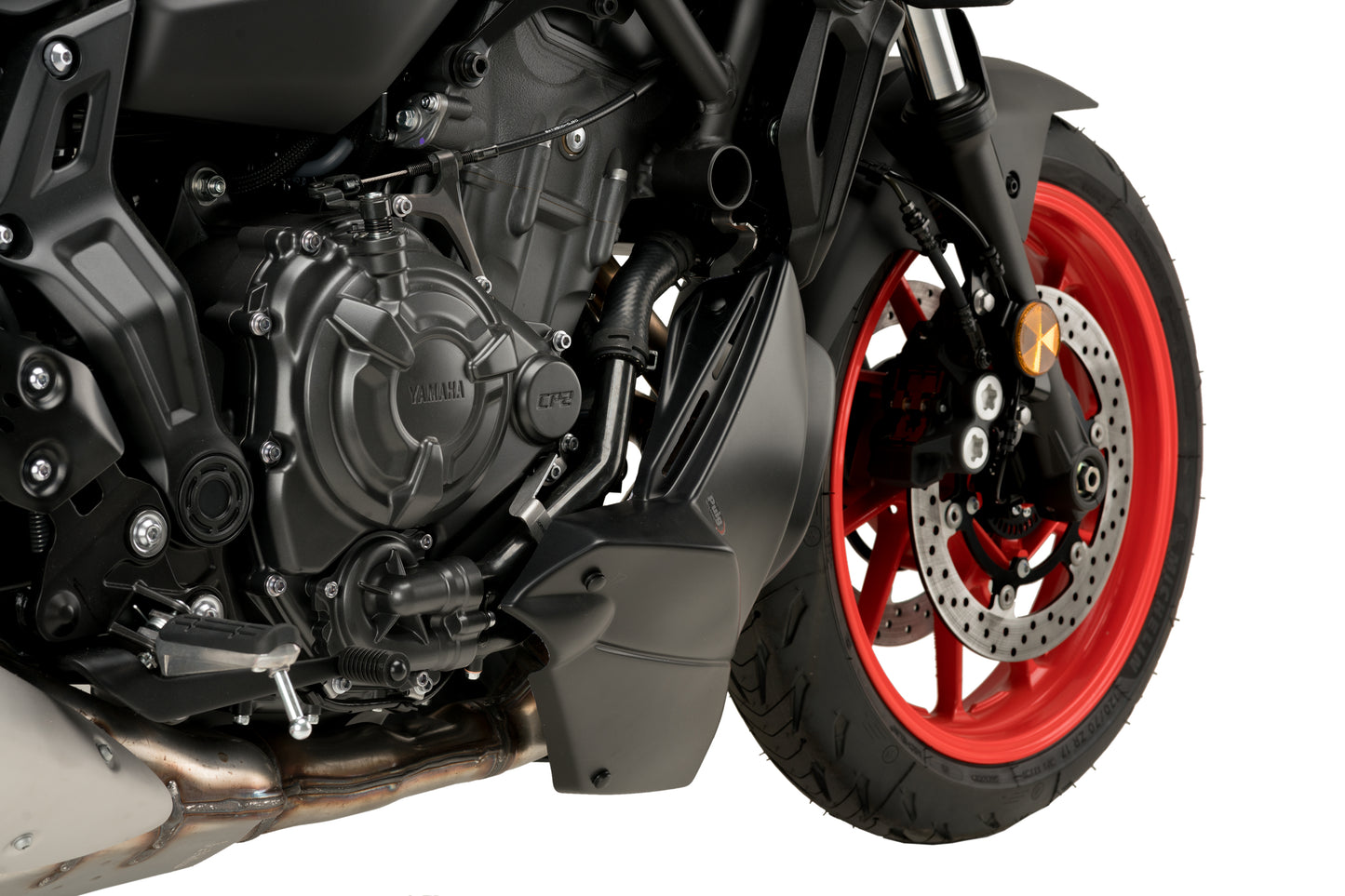 PUIG Bugspoiler | mit ABE | matt-schwarz | passend für Yamaha MT-07 / PURE - Modelle (2021-2024)
