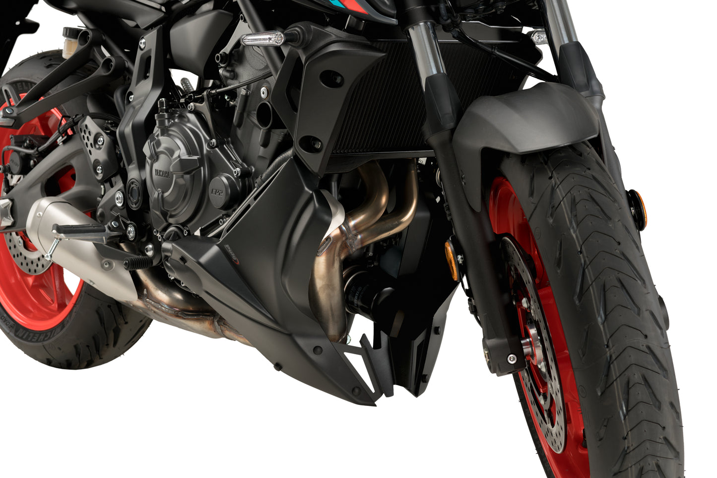 PUIG Bugspoiler | mit ABE | matt-schwarz | passend für Yamaha MT-07 / PURE - Modelle (2021-2024)