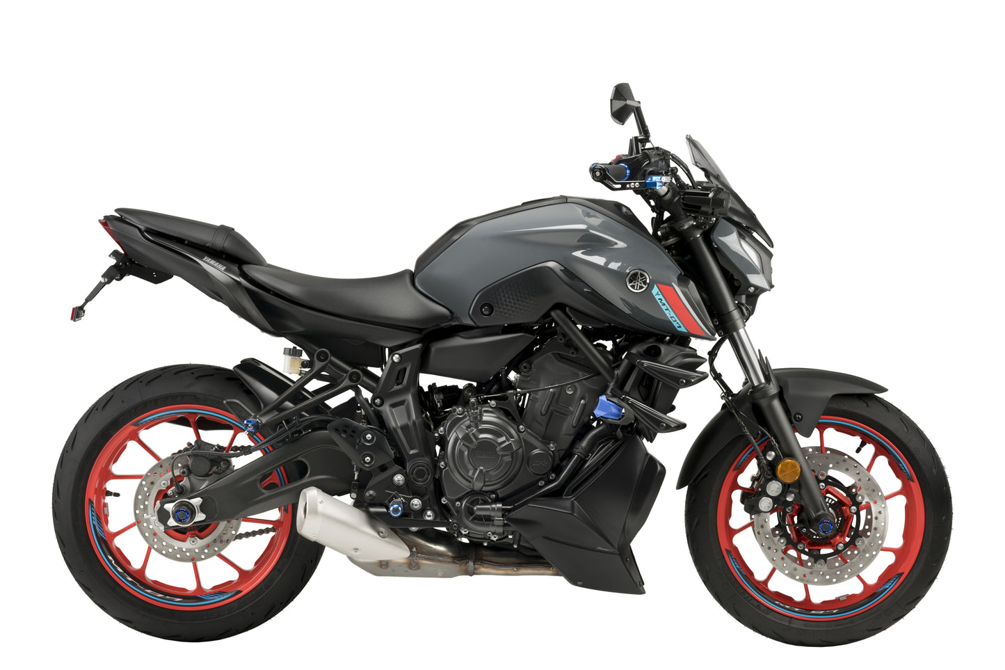 PUIG Bugspoiler | mit ABE | matt-schwarz | passend für Yamaha MT-07 / PURE - Modelle (2021-2024)