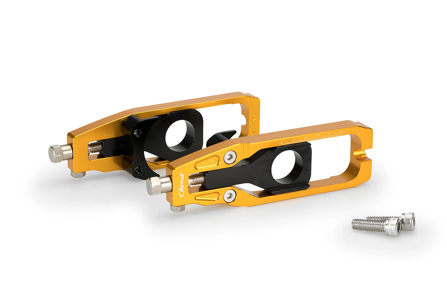 PUIG Kettenspanner | gold | passend für Aprilia RSV4 R & Tuono V4R - Modelle (2011-2014)