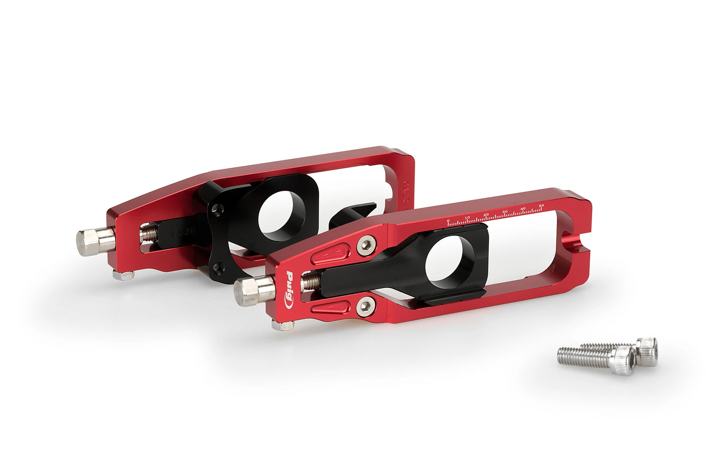 PUIG Kettenspanner | rot | passend für Aprilia RSV4 R & Tuono V4R - Modelle (2011-2014)
