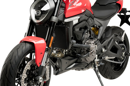 PUIG Bugspoiler | mit ABE | matt-schwarz | passend für Ducati Monster 937 / SP / PLUS - Modelle (2021-2025)