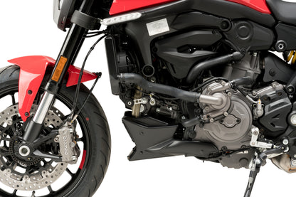 PUIG Bugspoiler | mit ABE | matt-schwarz | passend für Ducati Monster 937 / SP / PLUS - Modelle (2021-2025)