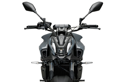 PUIG Downforce Naked Front Spoiler | mit ABE | matt-schwarz | passend für Yamaha MT-07 / PURE - Modelle (2021-2024)