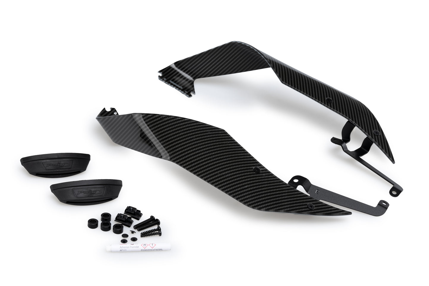 PUIG Race Side Spoiler | mit ABE | carbon-look | passend für Yamaha YZF-R7 - Modelle (2022-2026)
