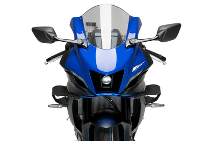 PUIG Race Side Spoiler | mit ABE | matt-schwarz | passend für Yamaha YZF-R7 - Modelle (2022-2026)