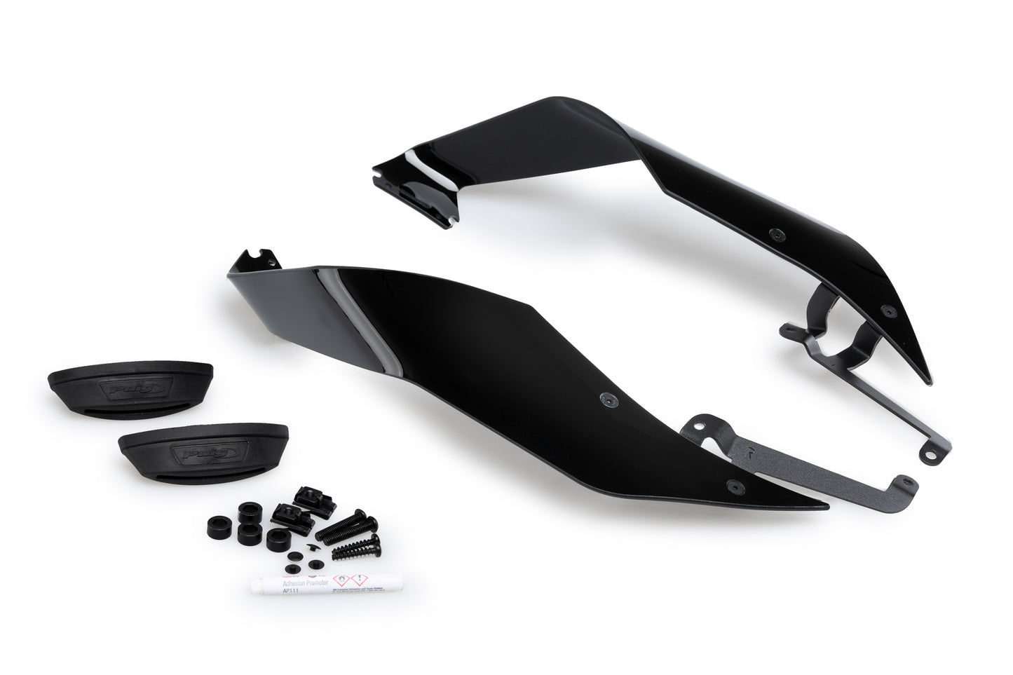 PUIG Race Side Spoiler | mit ABE | schwarz | passend für Yamaha YZF-R7 - Modelle (2022-2026)