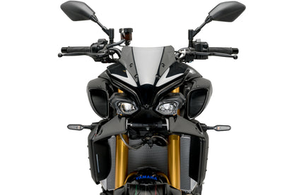 PUIG Downforce Naked Front Spoiler | mit ABE | schwarz | passend für Yamaha MT-10 / SP - Modelle (2022-2026)