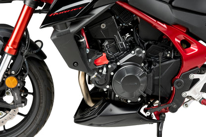 PUIG Bugspoiler | mit ABE | matt-schwarz | passend für Honda CB 750 Hornet / E-CLUTCH - Modelle (2023-2026)