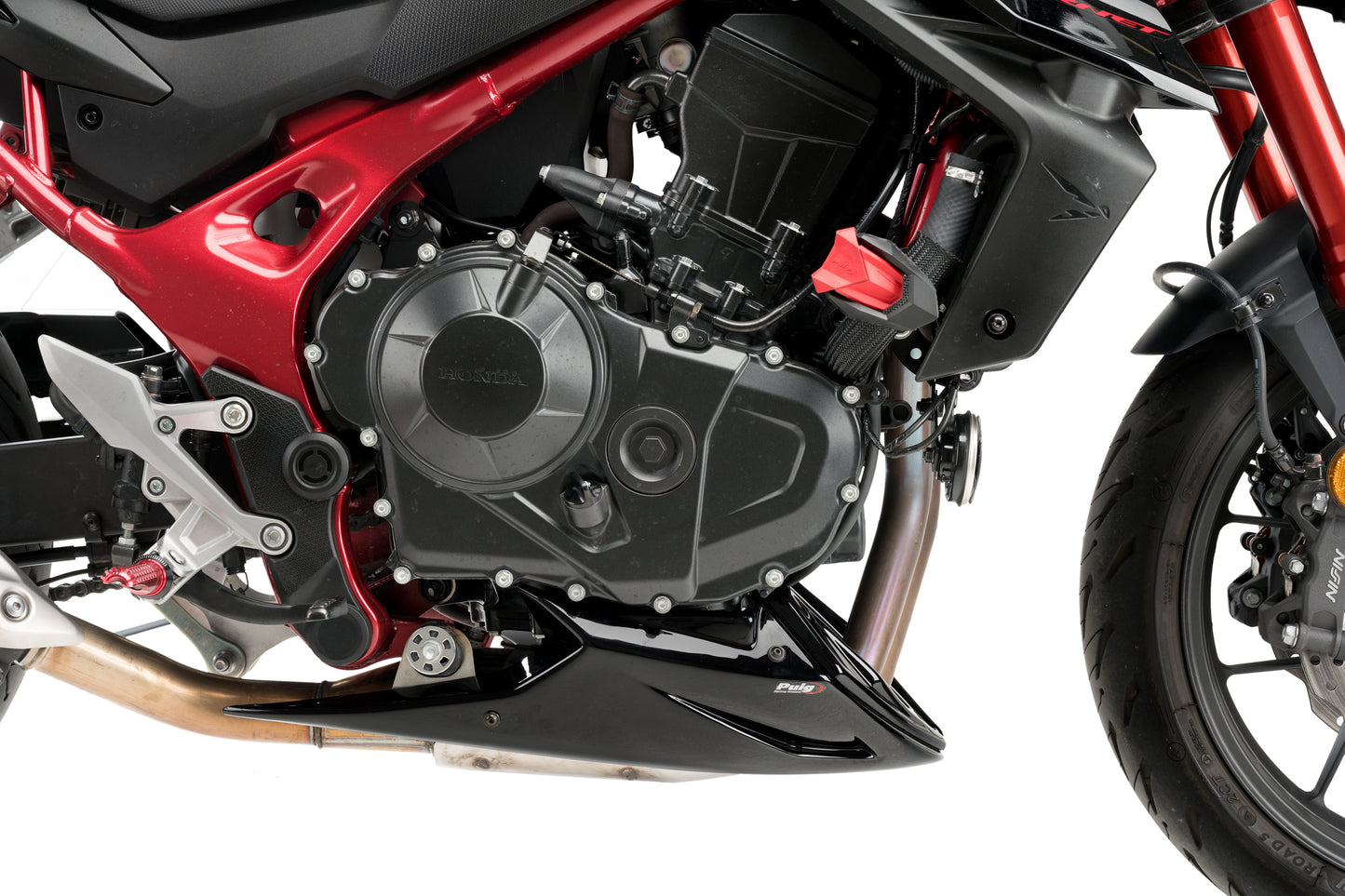 PUIG Bugspoiler | mit ABE | schwarz | passend für Honda CB 750 Hornet / E-CLUTCH - Modelle (2023-2026)