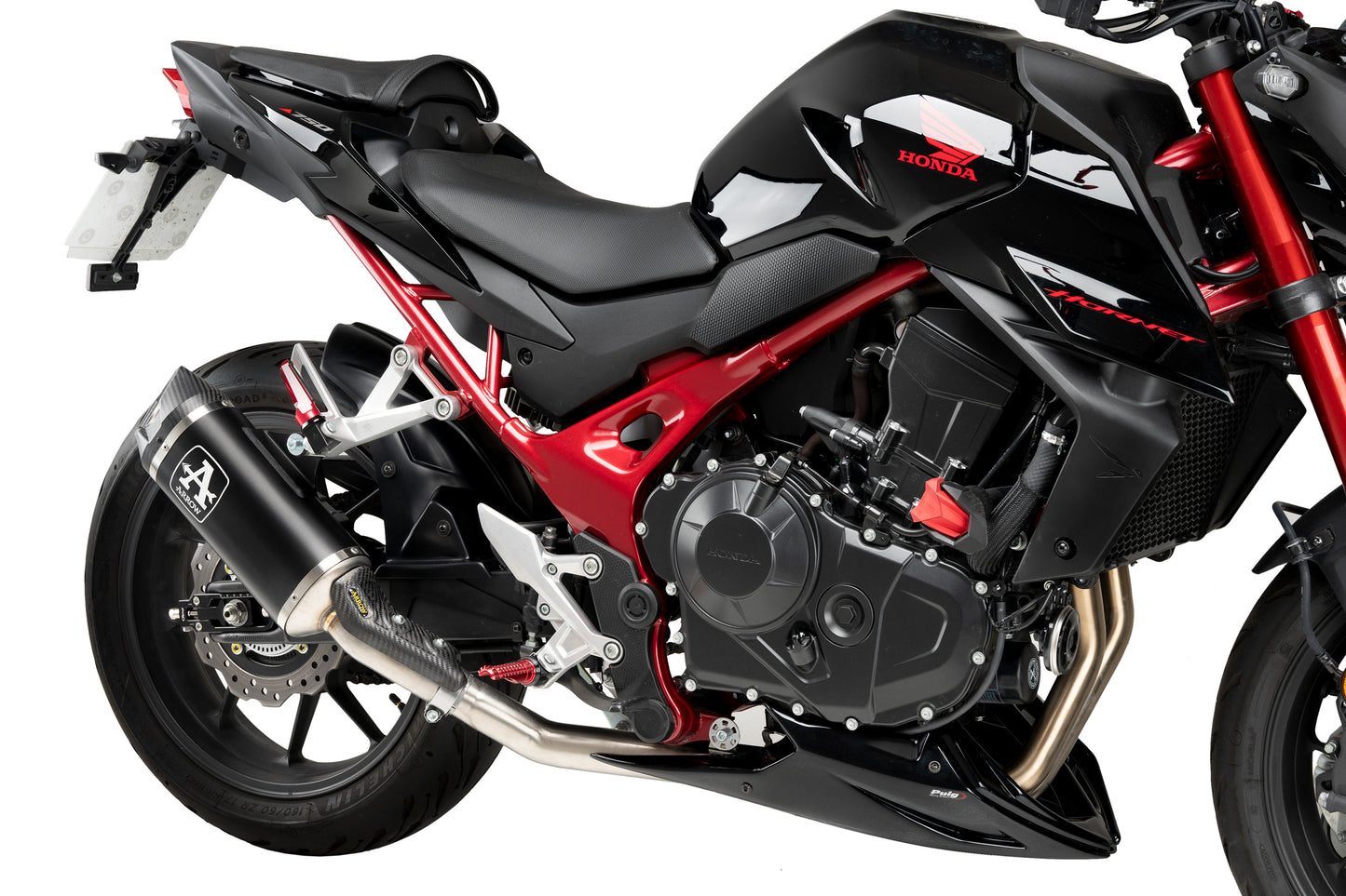 PUIG Bugspoiler | mit ABE | schwarz | passend für Honda CB 750 Hornet / E-CLUTCH - Modelle (2023-2026)