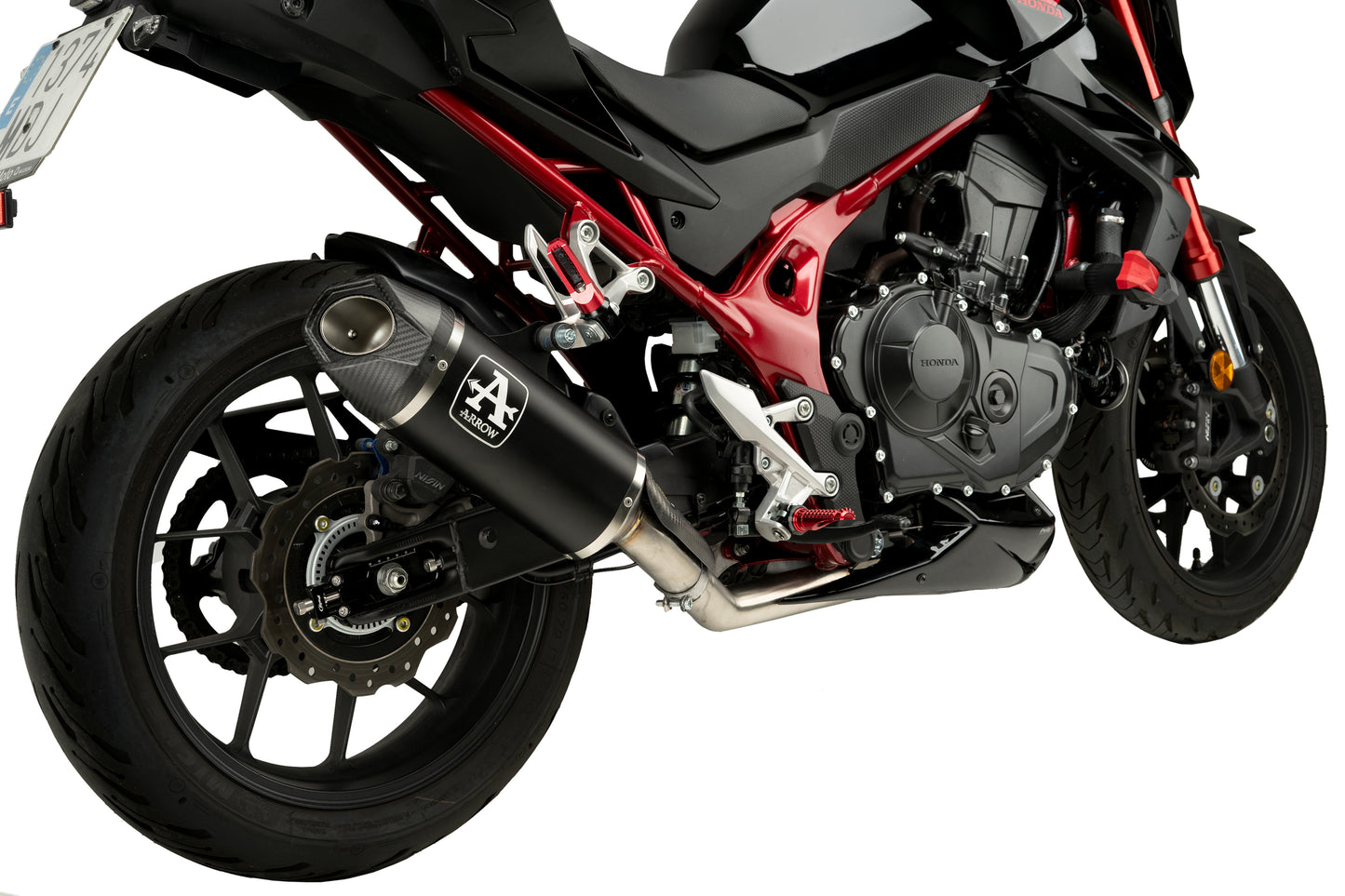 PUIG Bugspoiler | mit ABE | schwarz | passend für Honda CB 750 Hornet / E-CLUTCH - Modelle (2023-2026)