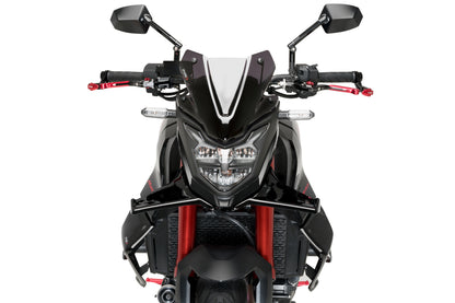 PUIG Downforce Naked Front Spoiler | mit ABE | schwarz | passend für Honda CB 750 Hornet - Modelle (2023-2024)