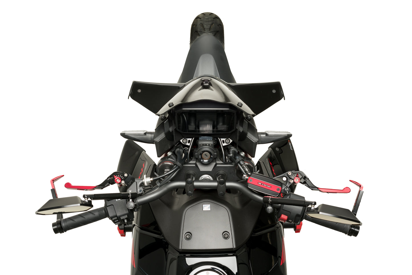 PUIG Downforce Naked Front Spoiler | mit ABE | schwarz | passend für Honda CB 750 Hornet - Modelle (2023-2024)