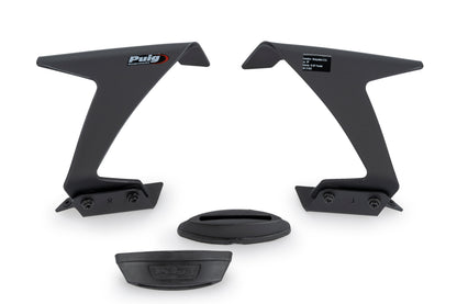 PUIG Race Side Spoiler | mit ABE | matt-schwarz | passend für BMW S 1000 RR - Modelle (2023-2024)