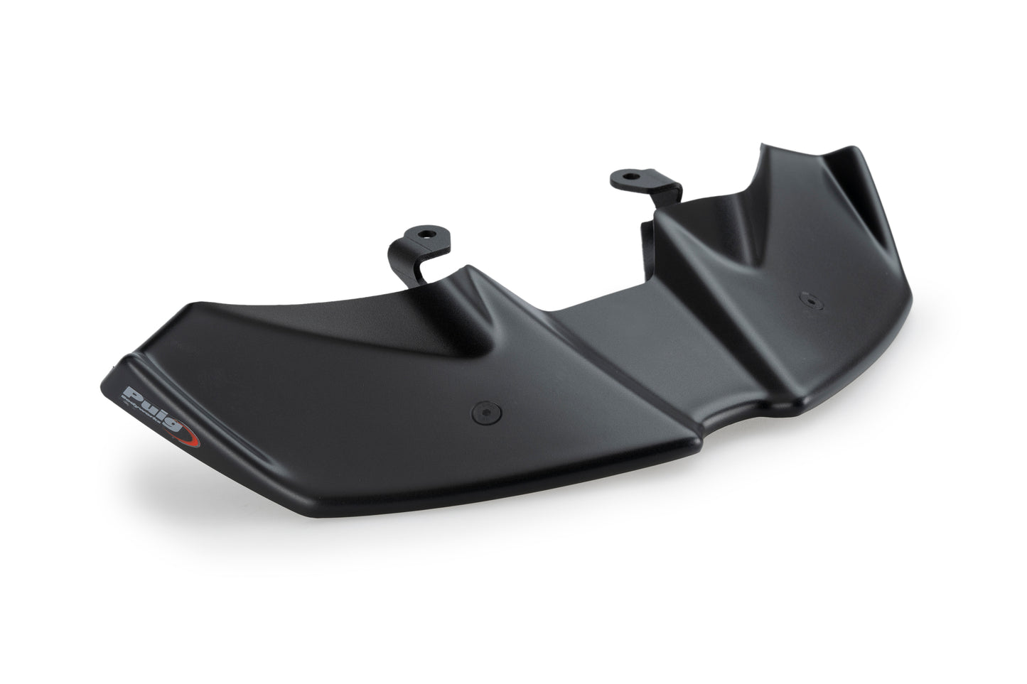 PUIG Downforce Naked Front Spoiler | mit ABE | matt-schwarz | passend für Triumph Street Triple 765 R / RS - Modelle (2023-2025)