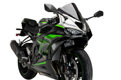 PUIG Race Side Spoiler | mit ABE | grün | passend für Kawasaki ZX-6R 636 Ninja - Modelle (2024-2026)