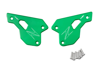 PUIG Fersenplatten | gruen | passend für Kawasaki Z900 / SE - Modelle (2025-2026)
