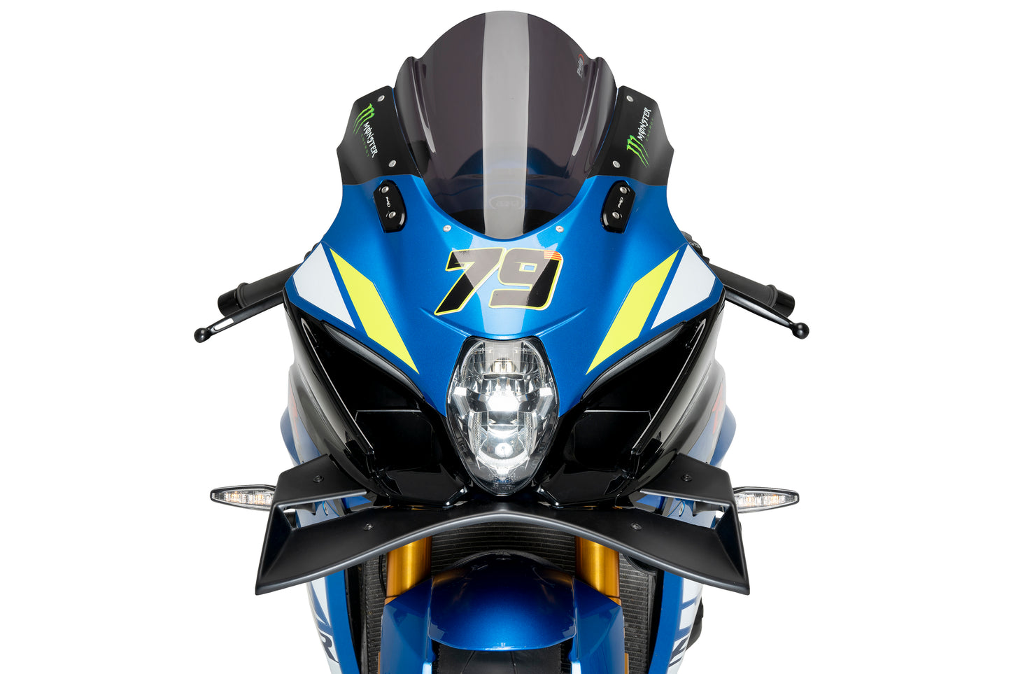 PUIG Frontspoiler GP | mit ABE | matt-schwarz | passend für Suzuki GSX-R 1000 R / R - Modelle (2017-2021)