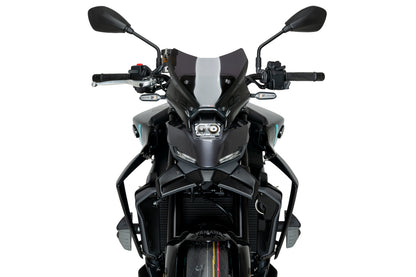 PUIG Downforce Naked Front Spoiler | mit ABE | matt-schwarz | passend für Yamaha MT-09 / SP / Y-AMT - Modelle (2024-2026)