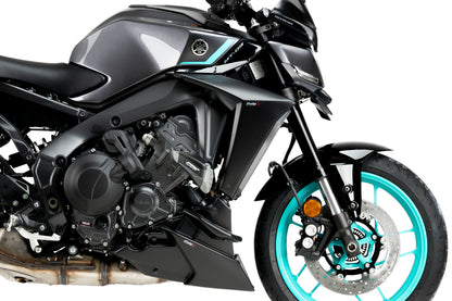 PUIG Downforce Naked Front Spoiler | mit ABE | matt-schwarz | passend für Yamaha MT-09 / SP / Y-AMT - Modelle (2024-2026)
