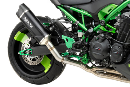 PUIG Bremsfusspedal | verstellbar | gruen | passend für Kawasaki Z900 / SE - Modelle (2025-2026)