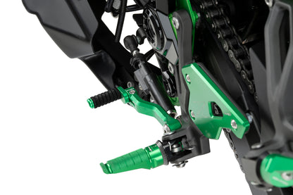 PUIG Gangschaltpedal | verstellbar | gruen | passend für Kawasaki Z900 / SE - Modelle (2025-2026)