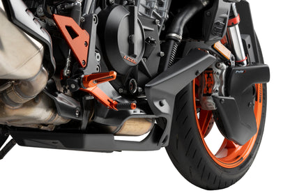PUIG Bugspoiler | mit ABE | matt-schwarz | passend für KTM 990 Duke / R - Modelle (2024-2026)