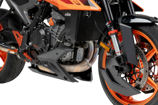 PUIG Bugspoiler | mit ABE | matt-schwarz | passend für KTM 990 Duke / R - Modelle (2024-2026)