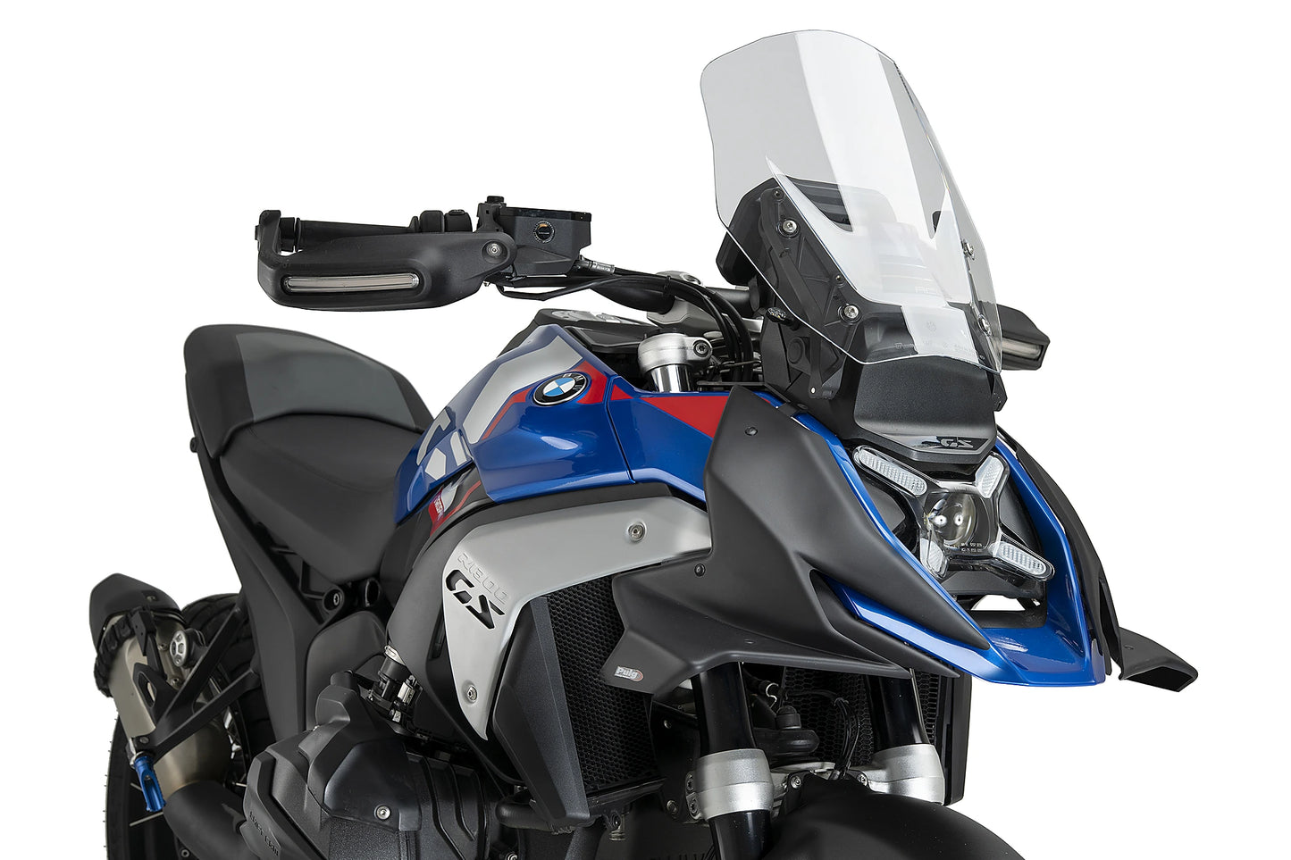 PUIG Frontspoiler Pista #5 | mit ABE | matt-schwarz | passend für BMW R 1300 GS - Modelle (2023-2026)