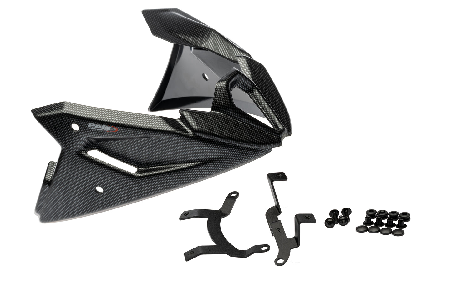 PUIG Bugspoiler | mit ABE | carbon-look | passend für KTM 125 Duke - Modelle (2021-2025)