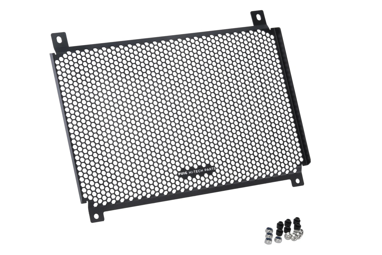 PUIG Radiator - Kühlerschutz | schwarz | passend für Kawasaki Z900 / SE - Modelle (2025-2026)