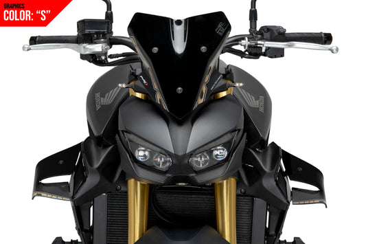 PUIG D12 Spoiler | mit ABE | graphics | passend für CB 1000 Hornet / SP - Modelle (2025)