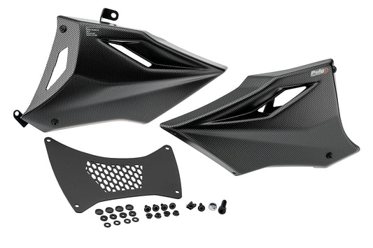 PUIG Bugspoiler | mit ABE | carbon-look | passend für Yamaha MT-07 / Y-AMT - Modelle (2025-2026)