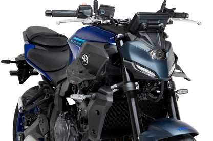 PUIG D12 Spoiler | mit ABE | carbon-look | passend für Yamaha MT-07 / Y-AMT - Modelle (2025-2026)