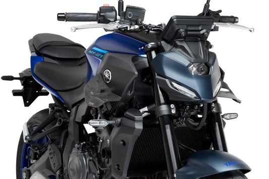 PUIG D12 Spoiler | mit ABE | carbon-look | passend für Yamaha MT-07 / Y-AMT - Modelle (2025-2026)