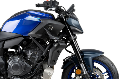 PUIG D12 Spoiler | mit ABE | matt-schwarz | passend für Yamaha MT-07 / Y-AMT - Modelle (2025-2026)