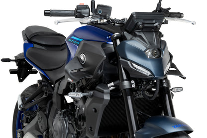 PUIG D12 Spoiler | mit ABE | matt-schwarz | passend für Yamaha MT-07 / Y-AMT - Modelle (2025-2026)