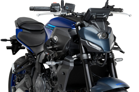 PUIG D12 Spoiler | mit ABE | schwarz | passend für Yamaha MT-07 / Y-AMT - Modelle (2025-2026)